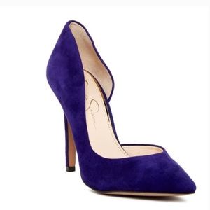 Jessica Simpson |  Suede Orsay Heel/Pump
